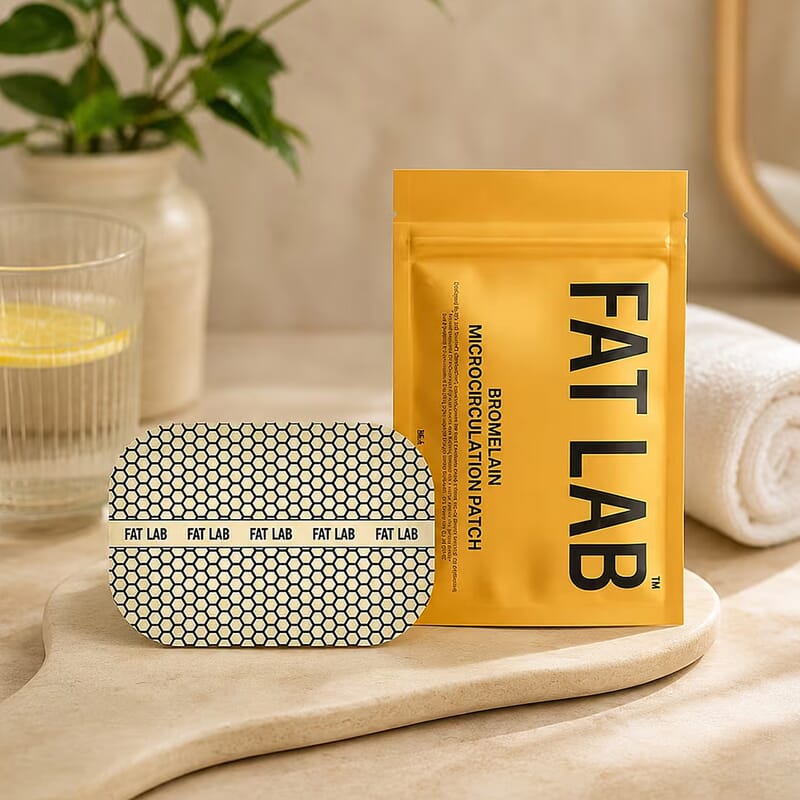 Fat Lab Bromelain Microcirculation Patch (8 Each) Made in Korea