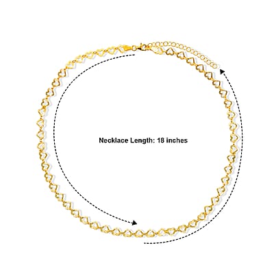 0.6mm Arte Cuore Chain Necklace in 14K YG Over Sterling Silver 4.65 Grams 18 Inches