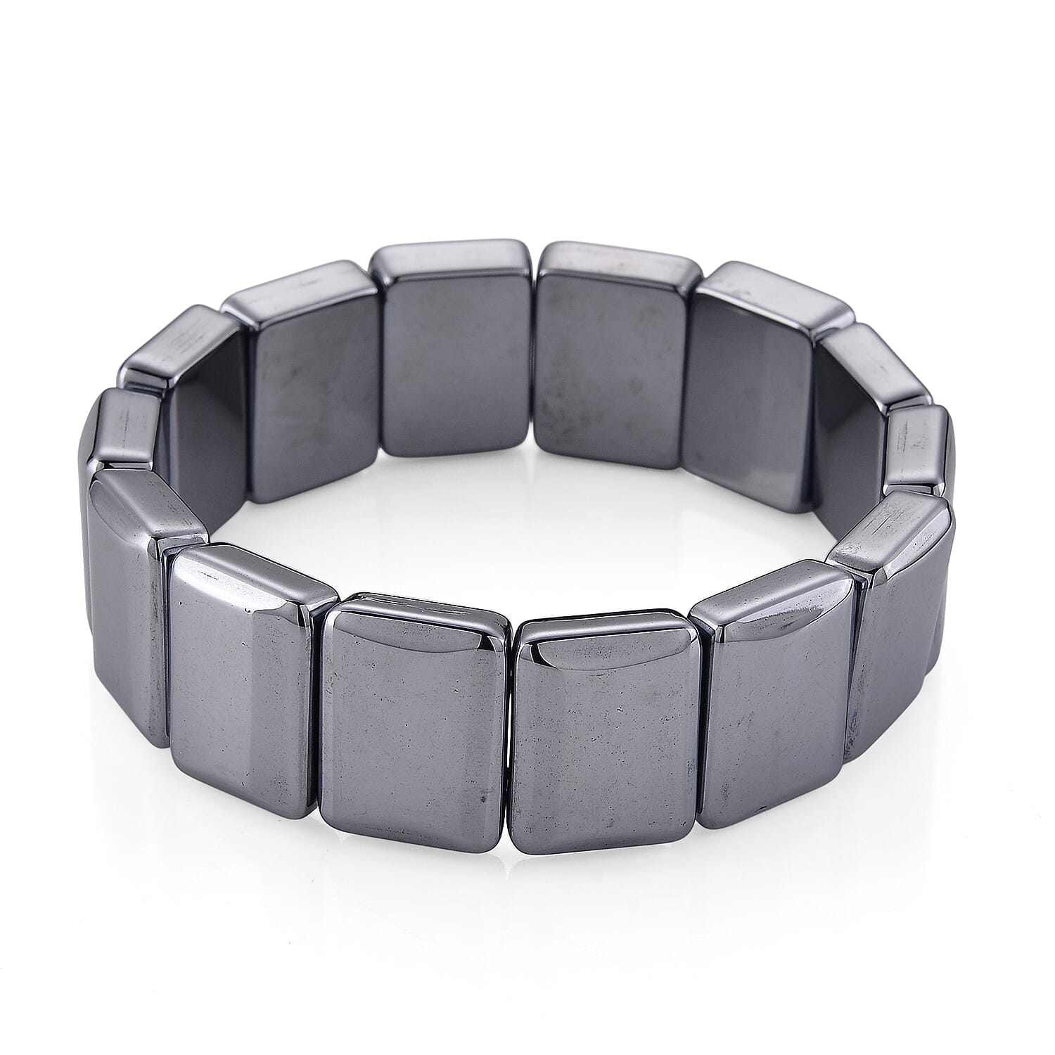 Terahertz 150.00 ctw Cushion Beaded Bracelet (6.75-7.25In)