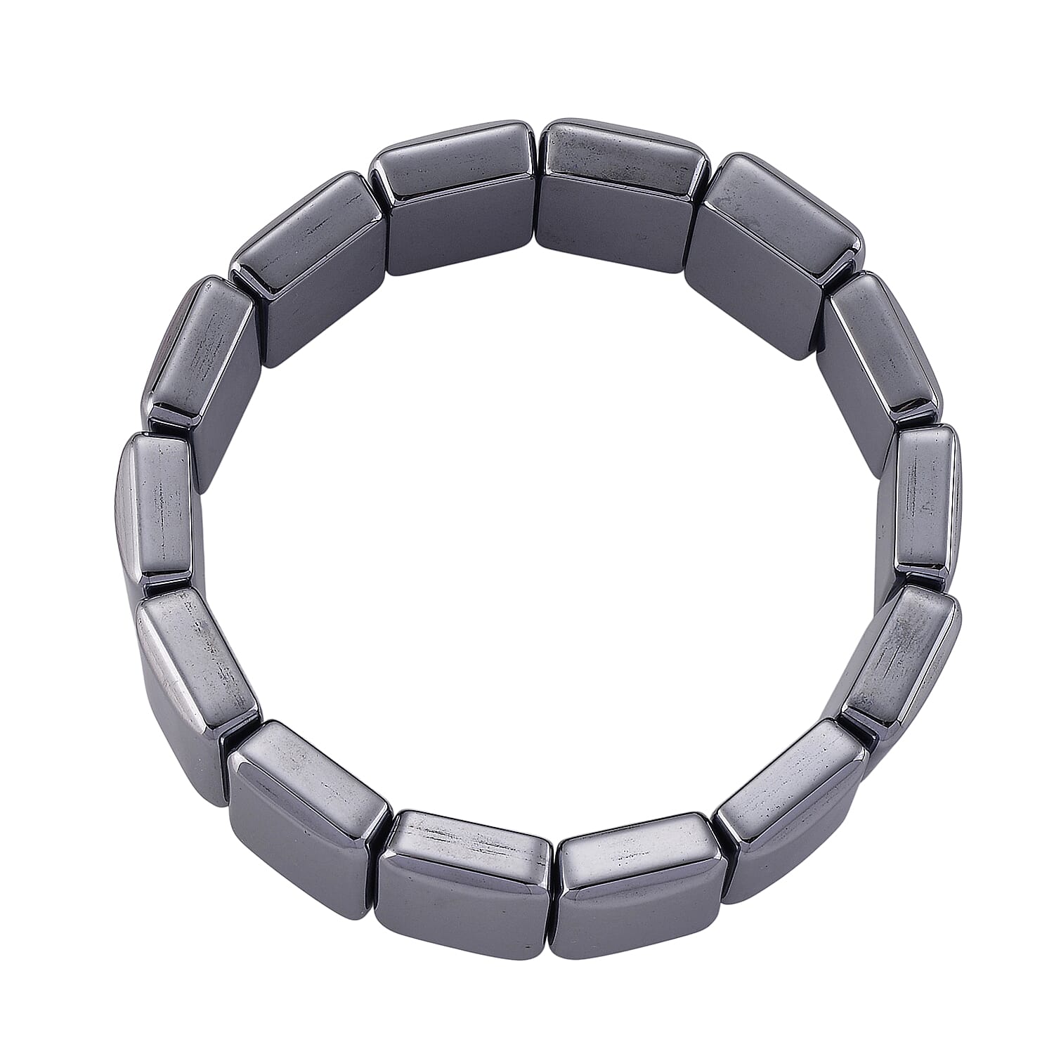 Terahertz 150.00 ctw Cushion Beaded Bracelet (6.75-7.25In)