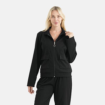 La Marey Black 2 Piece Lounge Set-S/M