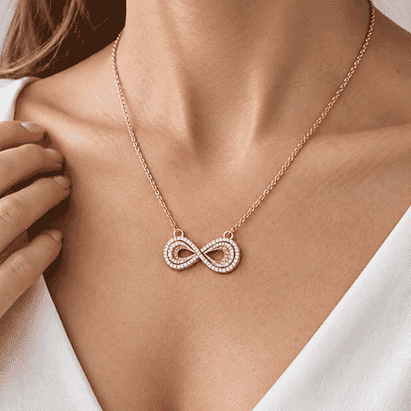 Rose Gold Over Sterling Silver - Product card gallery slide 3 (10321502175545)