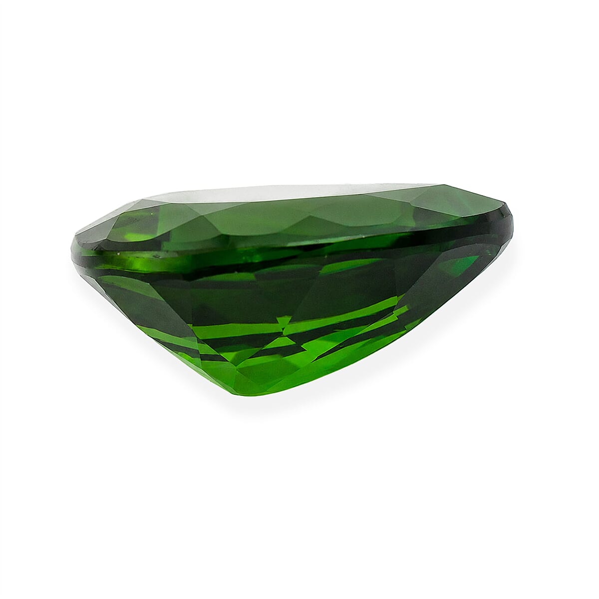 AAAA Chrome Diopside (Pear 9x7 mm) 1.50 ctw image number 3