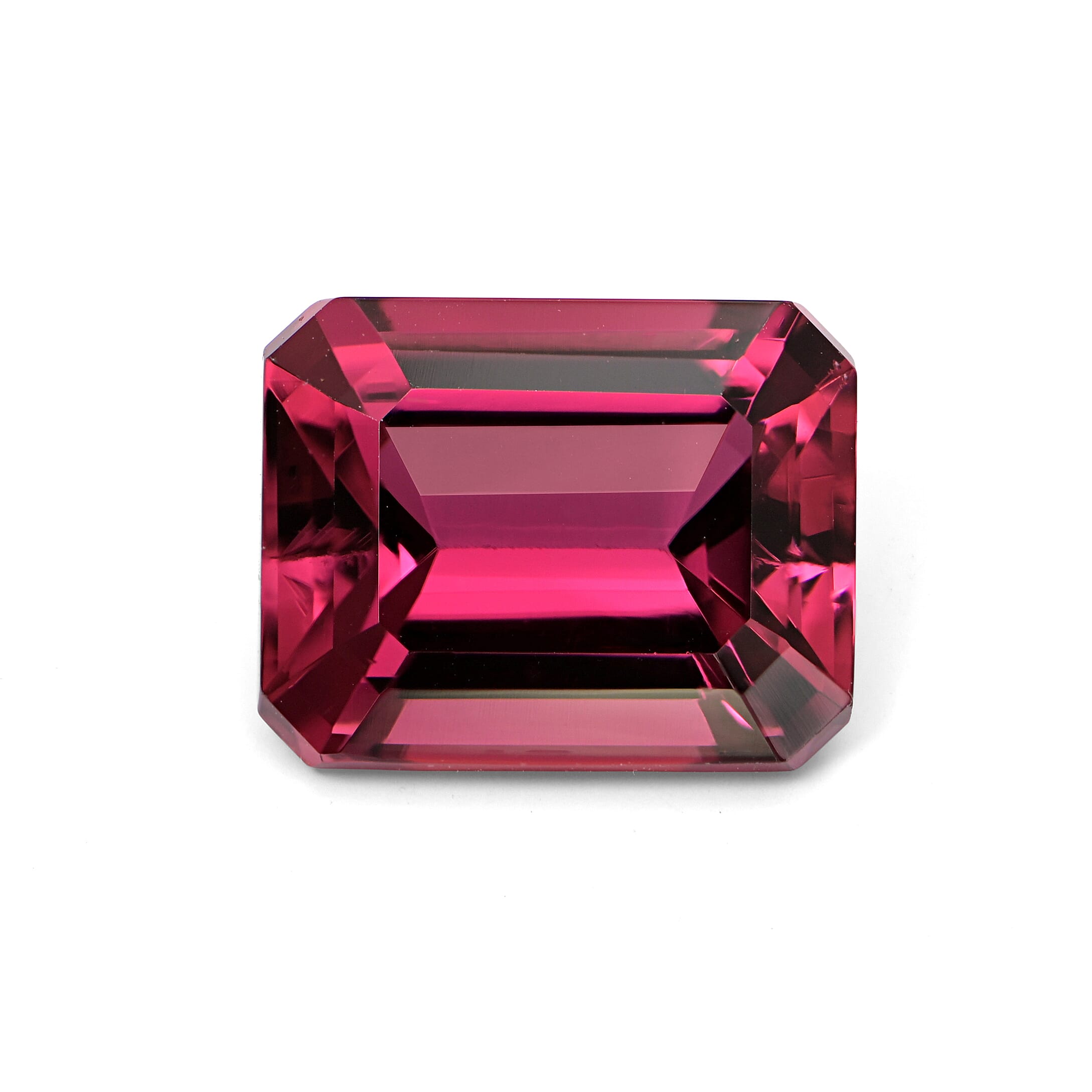 Chairman Vault Collection Certified and Appraised AAAA Ouro Fino Rubellite (Oct Free Size) 8.20 ctw