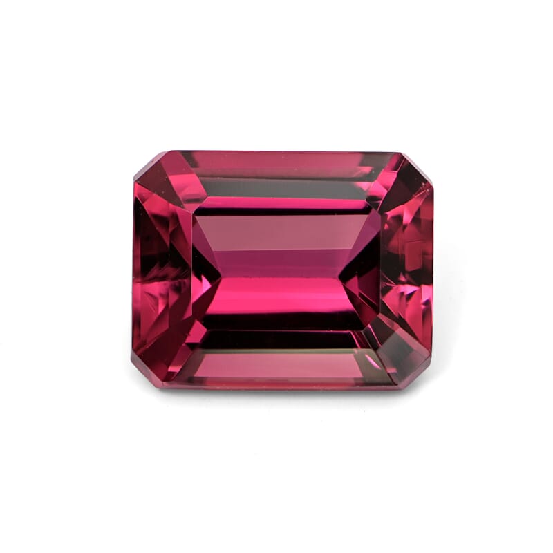 Chairman Vault Collection Certified and Appraised AAAA Ouro Fino Rubellite (Oct Free Size) 8.20 ctw