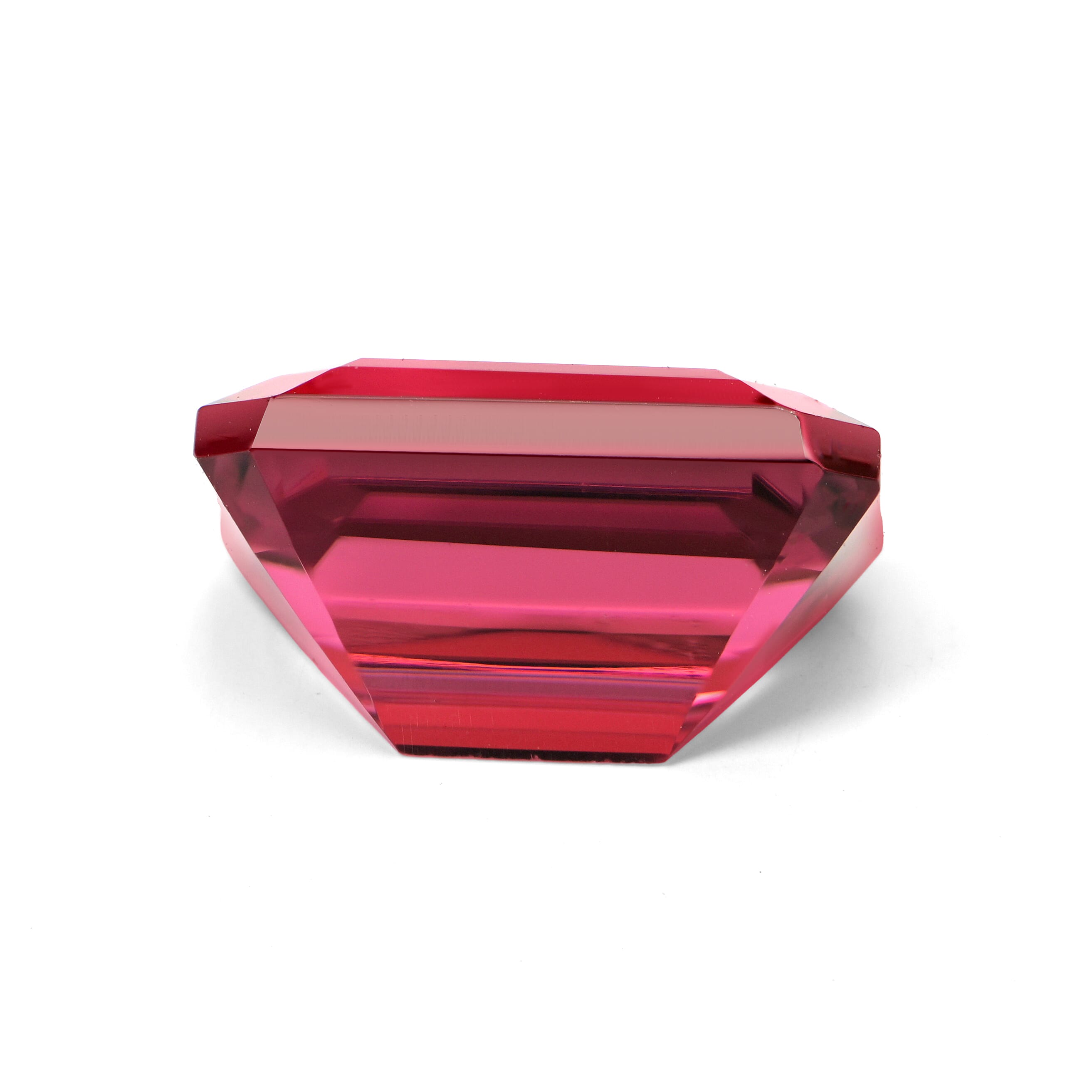 Chairman Vault Collection Certified and Appraised AAAA Ouro Fino Rubellite (Oct Free Size) 8.20 ctw