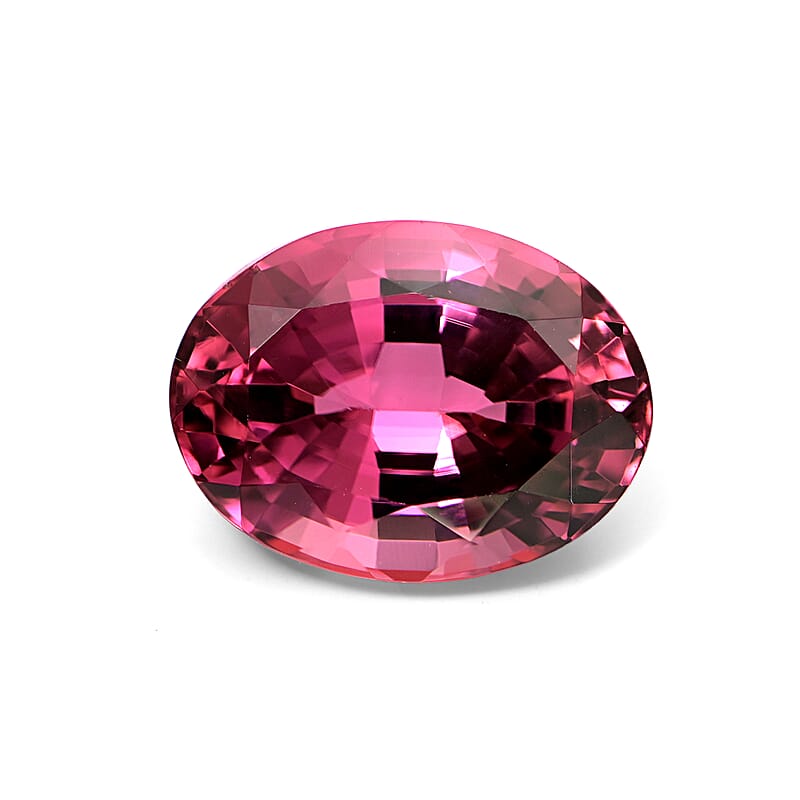 Chairman Vault Collection Certified and Appraised AAAA Ouro Fino Rubellite (Ovl Free Size) 10.66 ctw