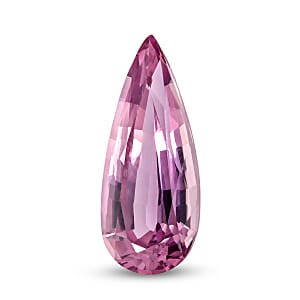 Certified & Appraised AAAA Pink Diaspore (Pear Free Size) 6.39 ctw