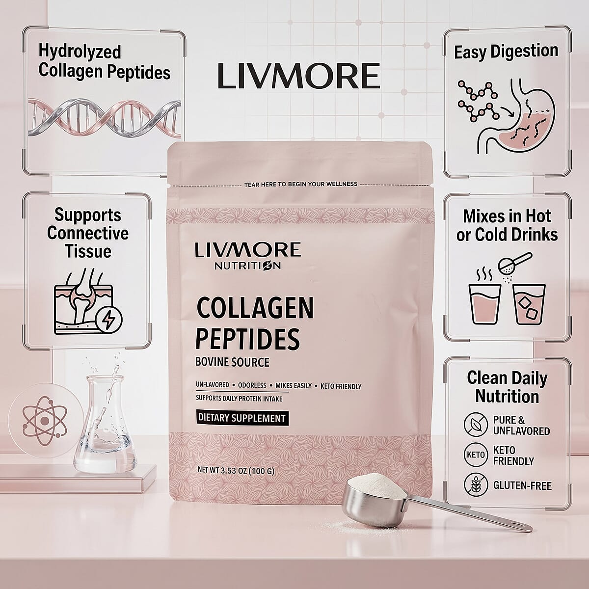 Livmore Collagen Peptides image number 5