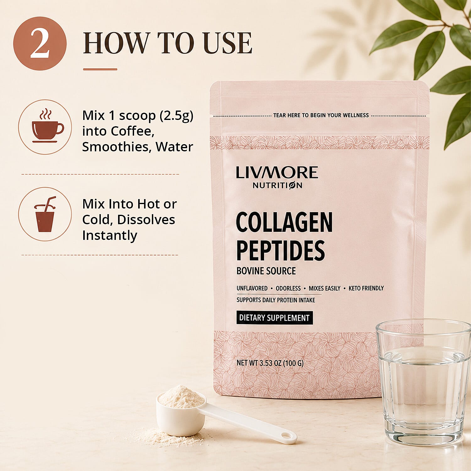 Livmore Bovine Tripeptide Collagen