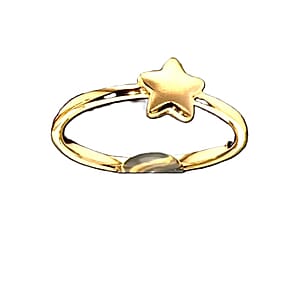 5D Star Ring in 24K Yellow Gold (Size 6.0) 0.76 Grams