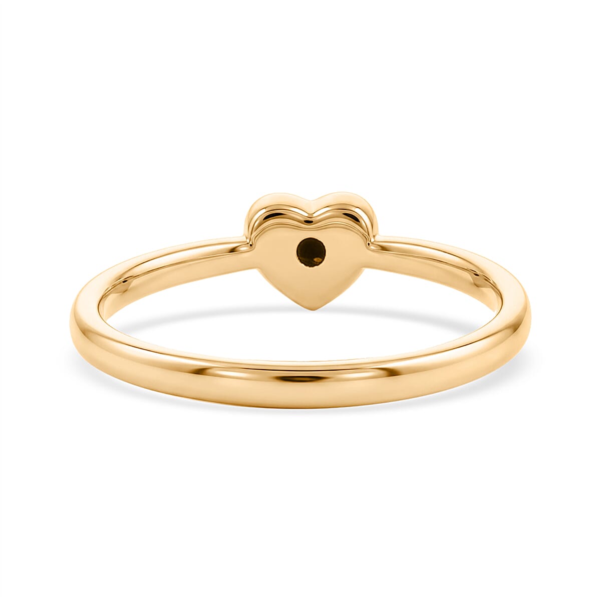 5D Heart Ring in 24K Yellow Gold (Size 7.0) 0.80 Grams image number 4