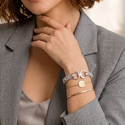 Bracelet in Stainless Steel (8.00-10.00In)