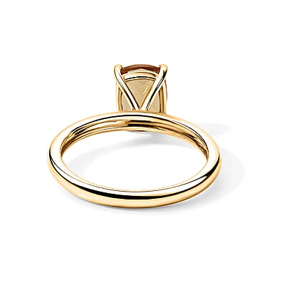 D'Joy Autumn Alexite 1.50 ctw Ring in 18K Vermeil Yellow Gold Over Sterling Silver (Size 6.0)