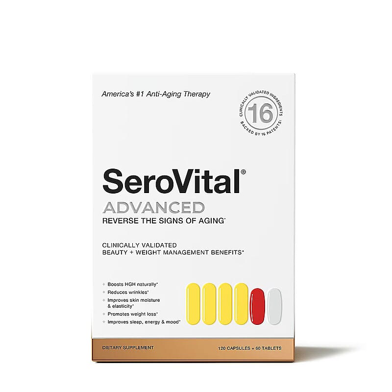 SeroVital® ADVANCED Dietary Supplement (120 Capsules + 60 Tablets)