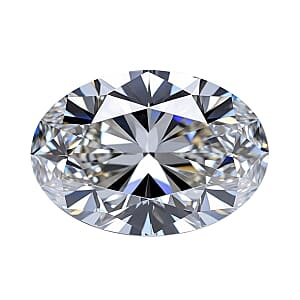 IGI Certified Lab Grown Diamond (D, IF) (Ovl) Internally Flawless (Ships in 15-20 Days) 1.00 ctw