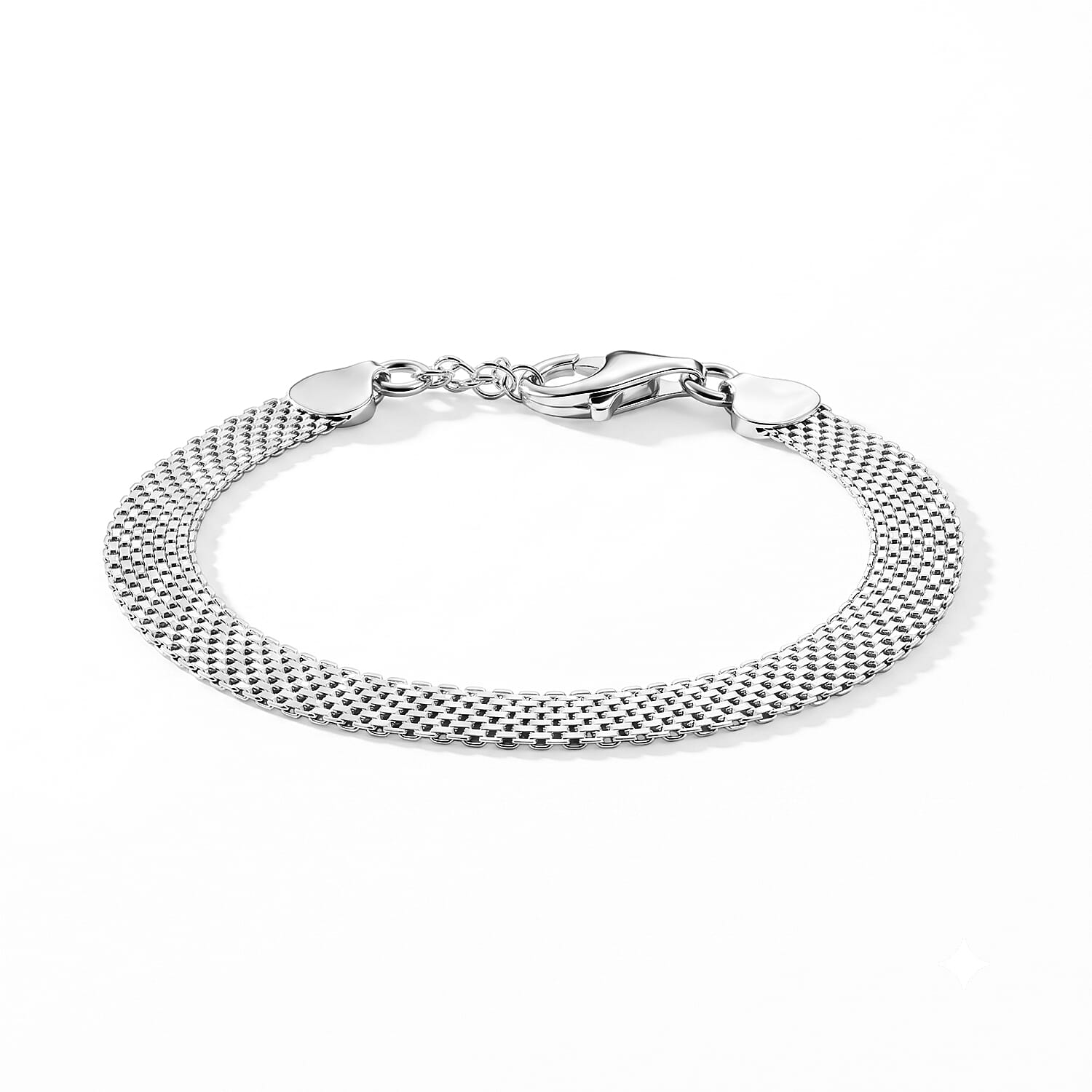 1.4mm Bismark Chain Bracelet in Sterling Silver (7.00 In) 6.45 Grams