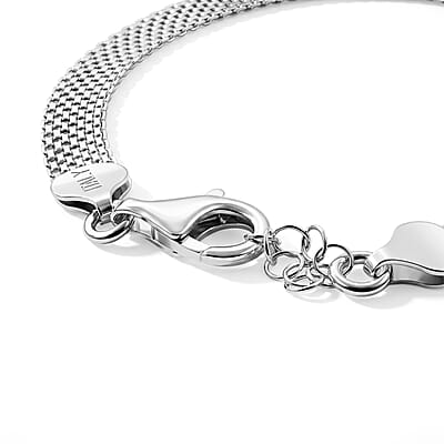 1.4mm Bismark Chain Bracelet in Sterling Silver (7.00 In) 6.45 Grams