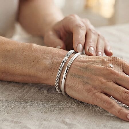 Rhodium Over Sterling Silver / 7 - Product card gallery slide 3 (15390706041145)