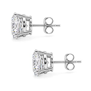 Luxuriant Lab Grown Diamond F-VS 5.00 ctw Stud Earrings in 14K White Gold