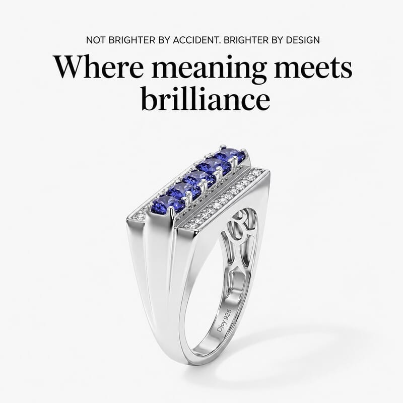 D'Joy Celestial Haven – Tanzanite Ring