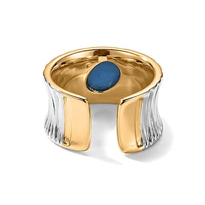 Magnesite 0.50 ctw Ring in Silvertone (Adjustable)
