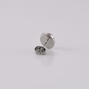Golden Rutilated Quartz Earrings in Silvertone 0.80 ctw