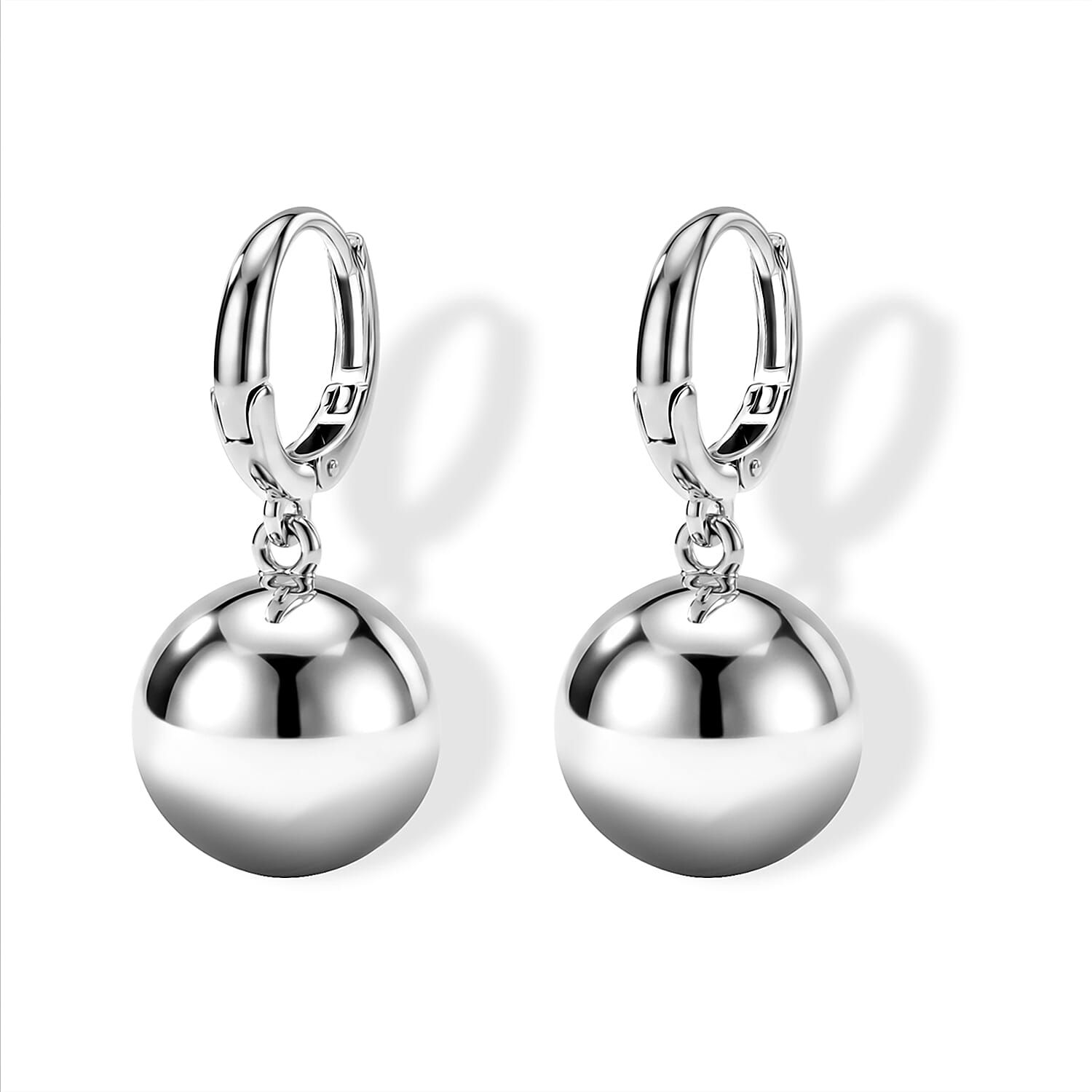 Multi Hematoid Quartz 2.00 ctw Earrings in Silvertone