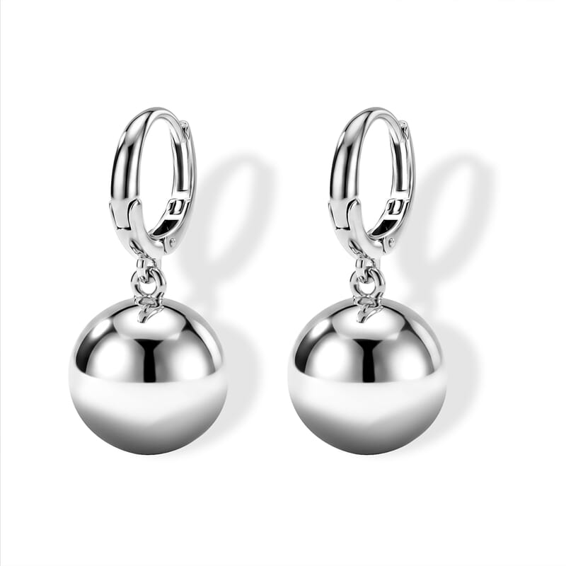 Multi Hematoid Quartz 2.00 ctw Earrings in Silvertone