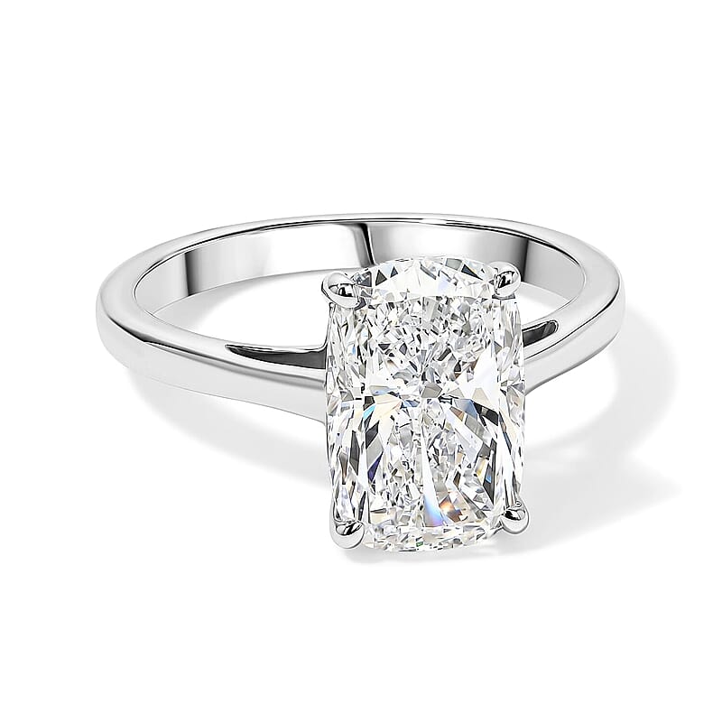 IGI Certified Luxuriant Lab Grown Diamond E-F VS 3.00 ctw Ring in 950 Palladium (Size 5.0)