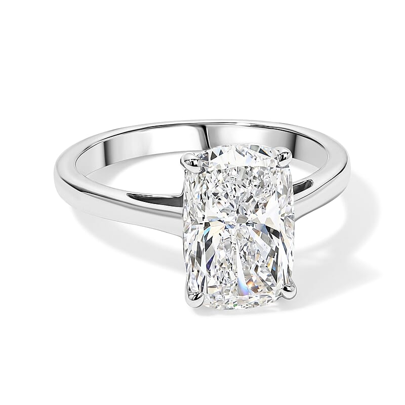 IGI Certified Luxuriant Lab Grown Diamond E-F VS 3.00 ctw Ring in 950 Palladium (Size 6.0)