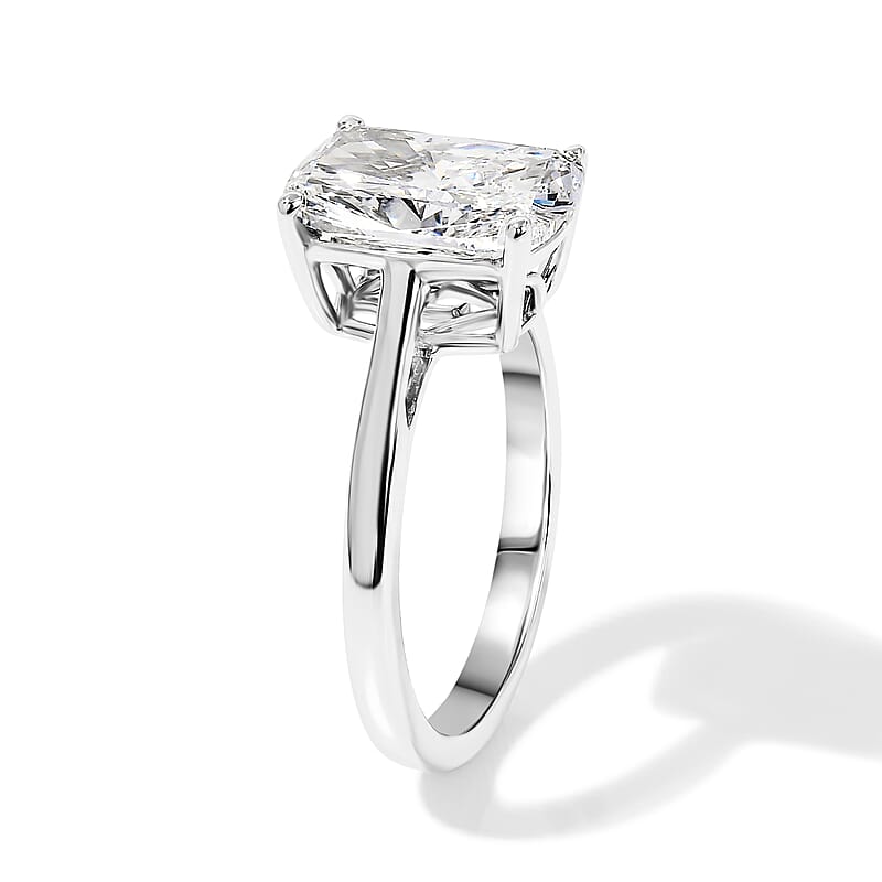 IGI Certified Luxuriant Lab Grown Diamond E-F VS 3.00 ctw Ring in 950 Palladium (Size 6.0)