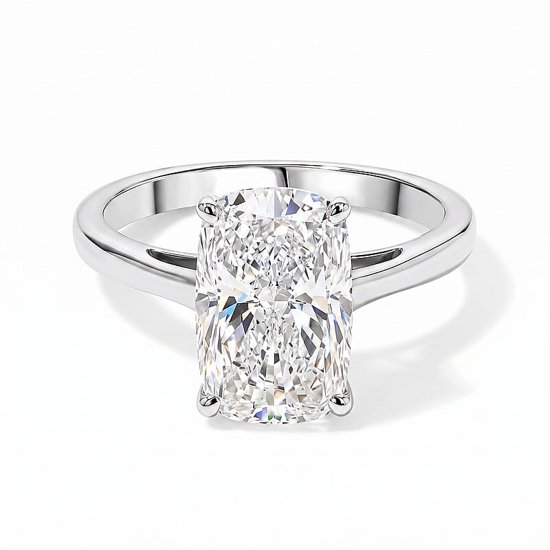 IGI Certified Luxuriant Lab Grown Diamond E-F VS 3.00 ctw Ring in 950 Palladium (Size 6.5)