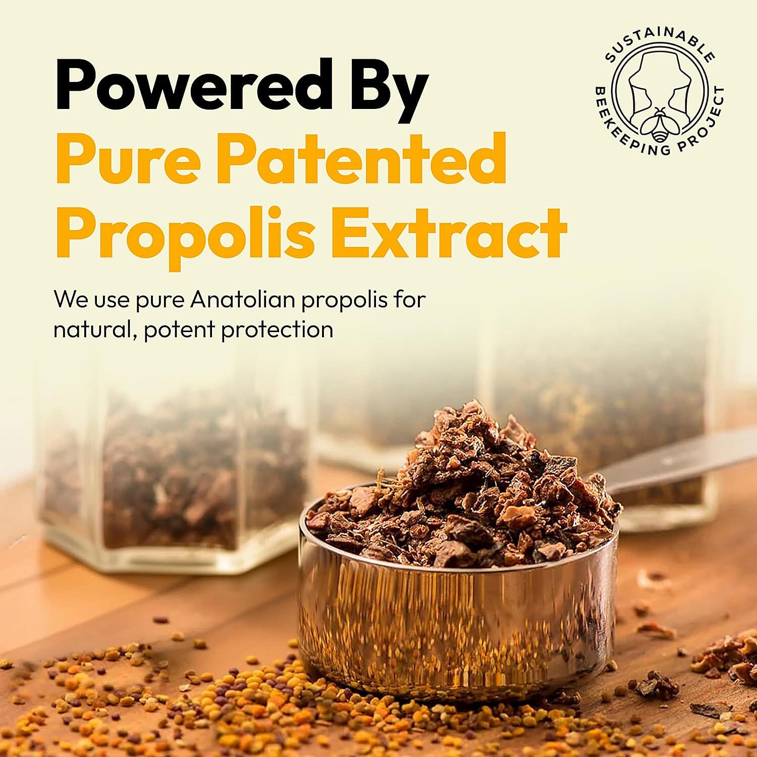 Bee & You Propolis Shots with Vitamin C & D3 (12x 1.69oz)