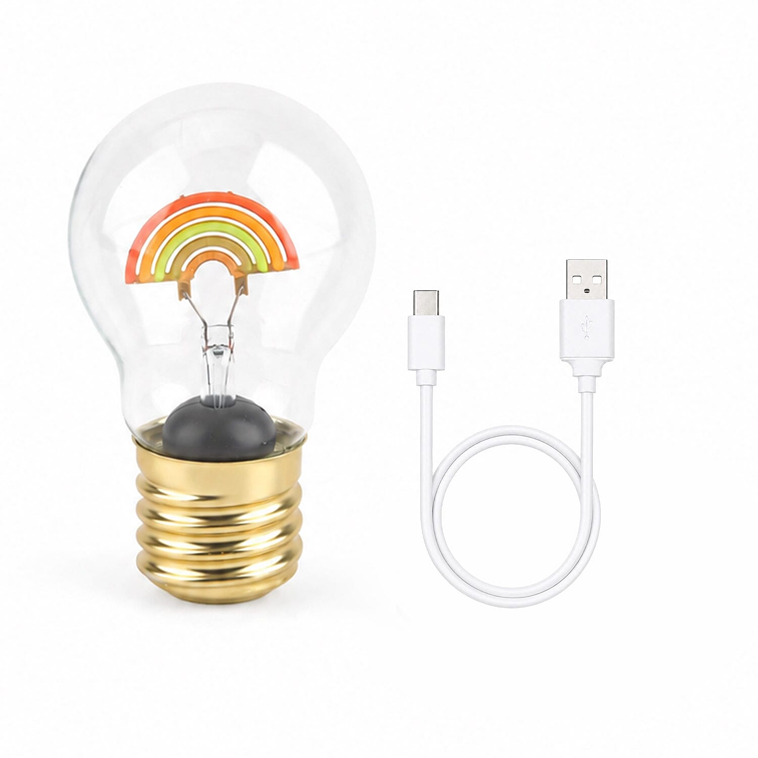 Livmore Rainbow Rechargeable Decorative LED Light Blub