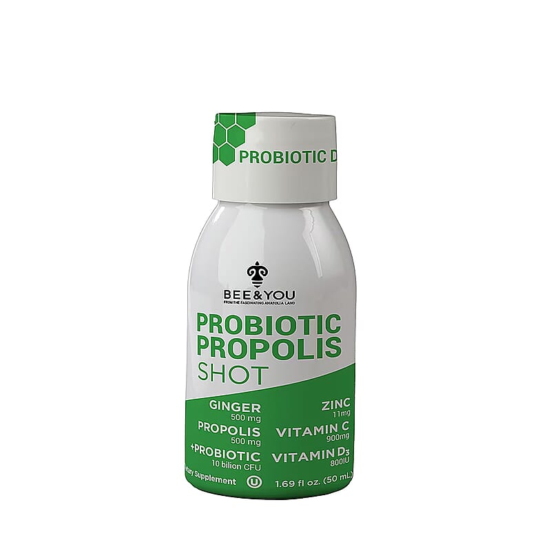 Bee & You Probiotic & Propolis Shots (12x 1.69oz)