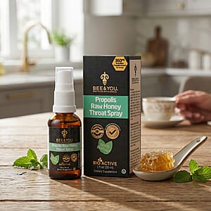 Bee & You Propolis Raw Honey Throat Spray (1oz)