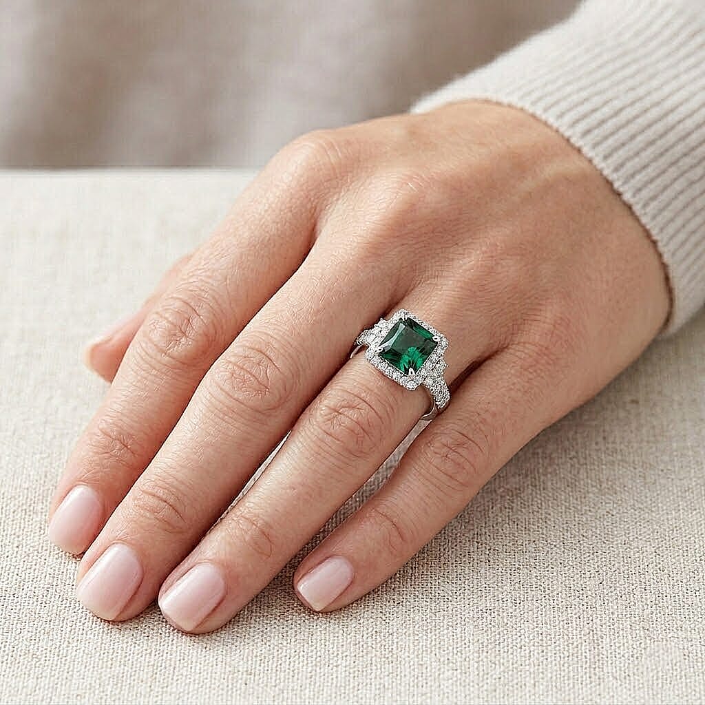 Certified & Appraised Luxoro AAA Pirineu Lagoon Tourmaline and Diamond I2 2.00 ctw Ring in 10K White Gold (Size 5.0)