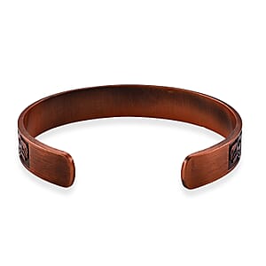 Magnetic Cuff Bracelet in Rosetone (7-7.5In)