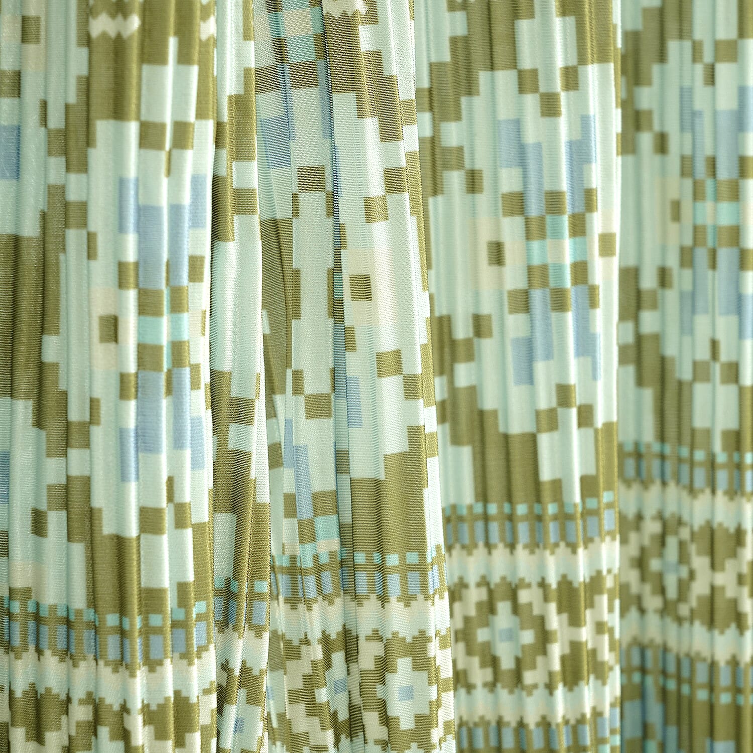 La Marey Green Pleated Pajama Pants - One Size Fits Most