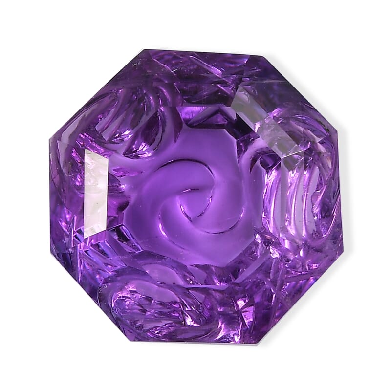 AA African Amethyst (Octillion 12 mm) 6.57 ctw
