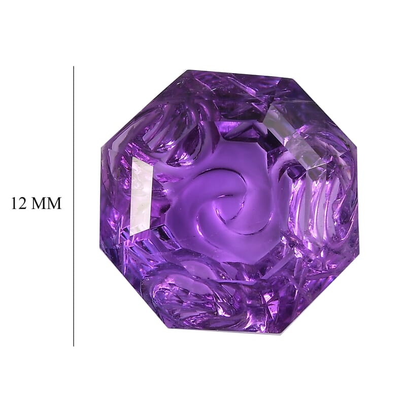AA African Amethyst (Octillion 12 mm) 6.57 ctw