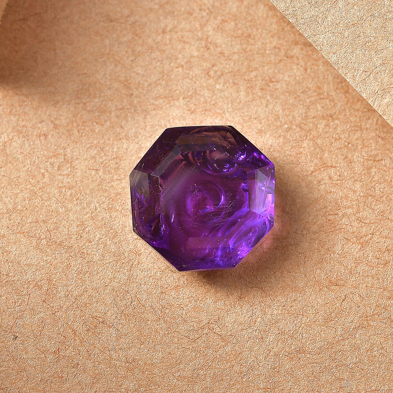 AAA African Amethyst (Octillion 12 mm) 6.07 ctw