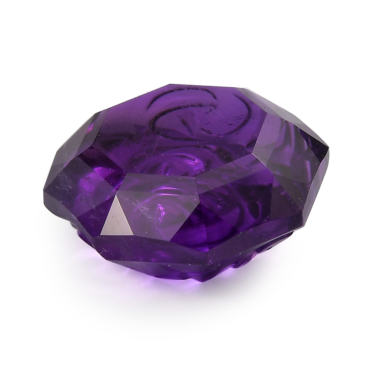 AAA African Amethyst (Octillion 12 mm) 6.07 ctw