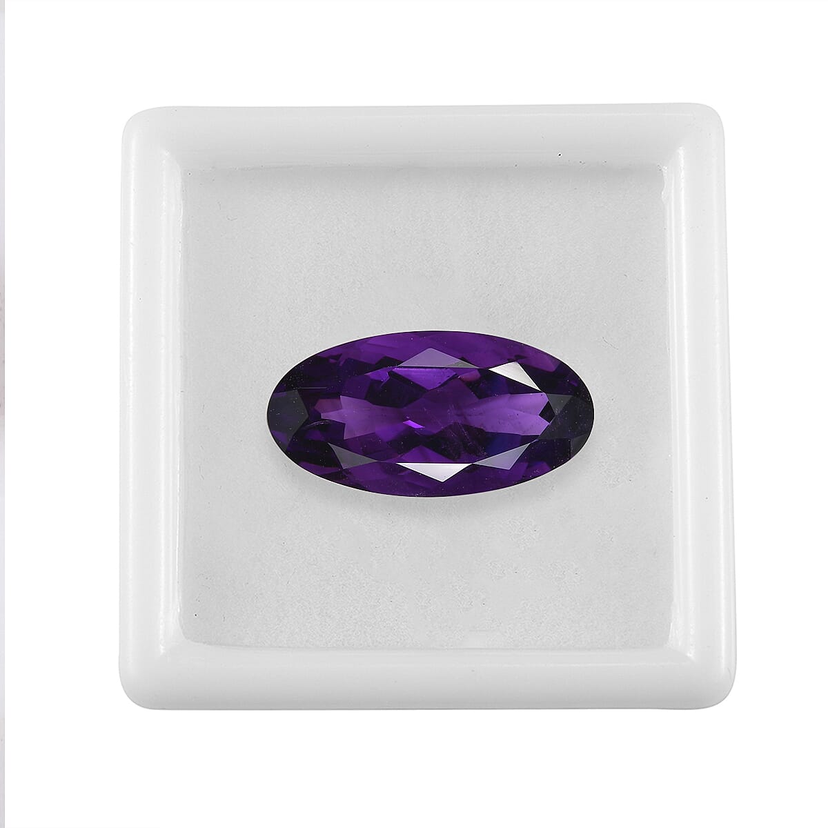 AAA African Amethyst (Ovl 22x11 mm) 9.94 ctw