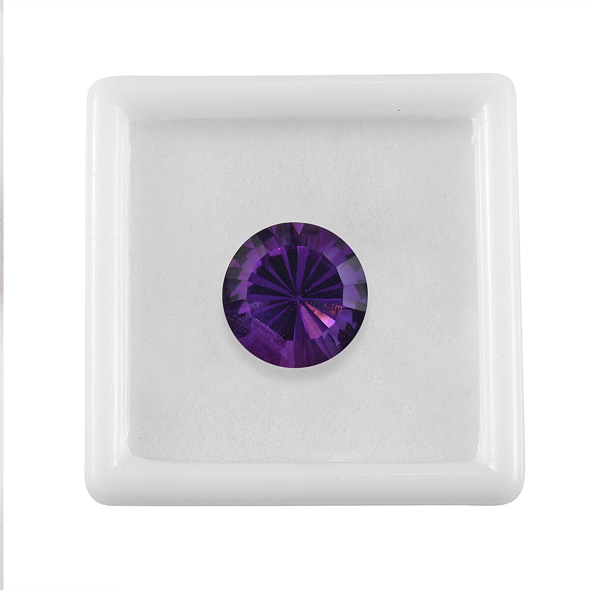 AA African Amethyst (Rnd 14 mm) 9.63 ctw image number 3