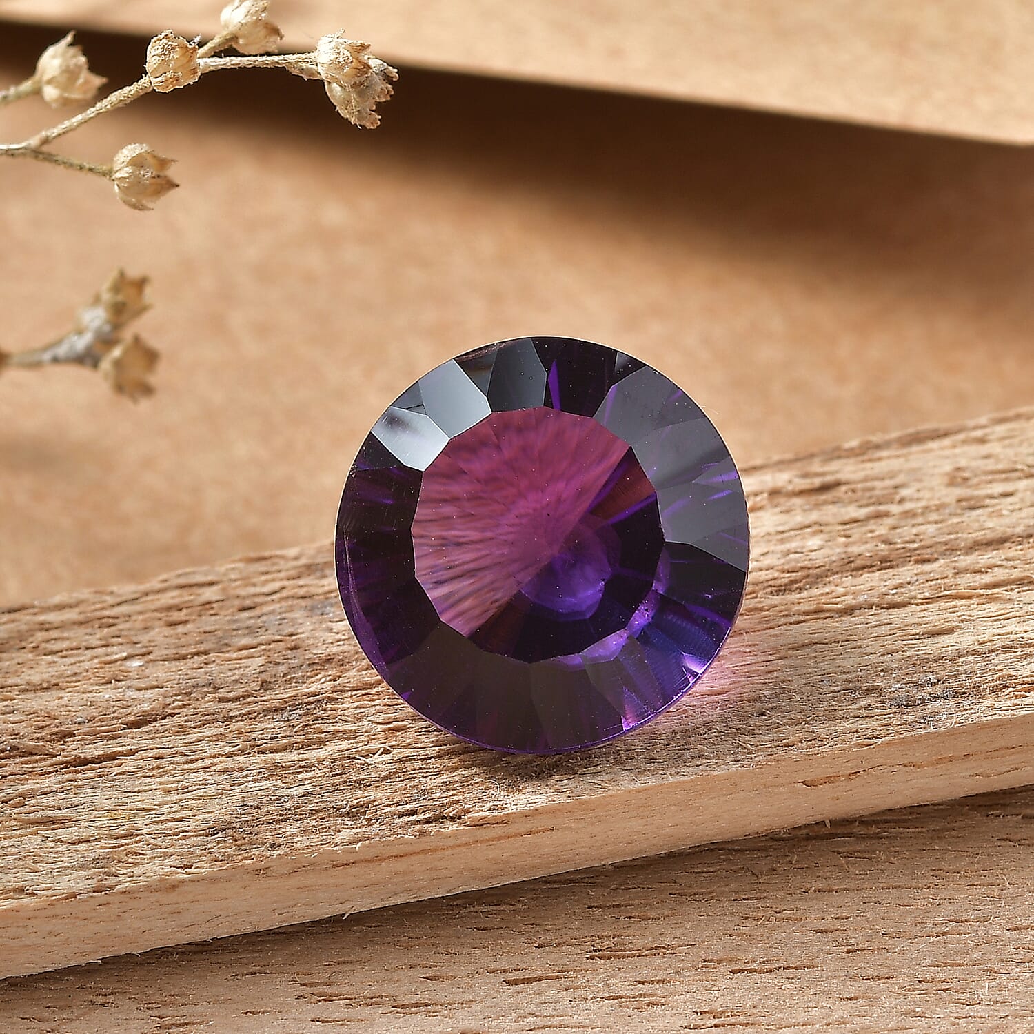 AAA African Amethyst (Rnd 14 mm) 8.30 ctw
