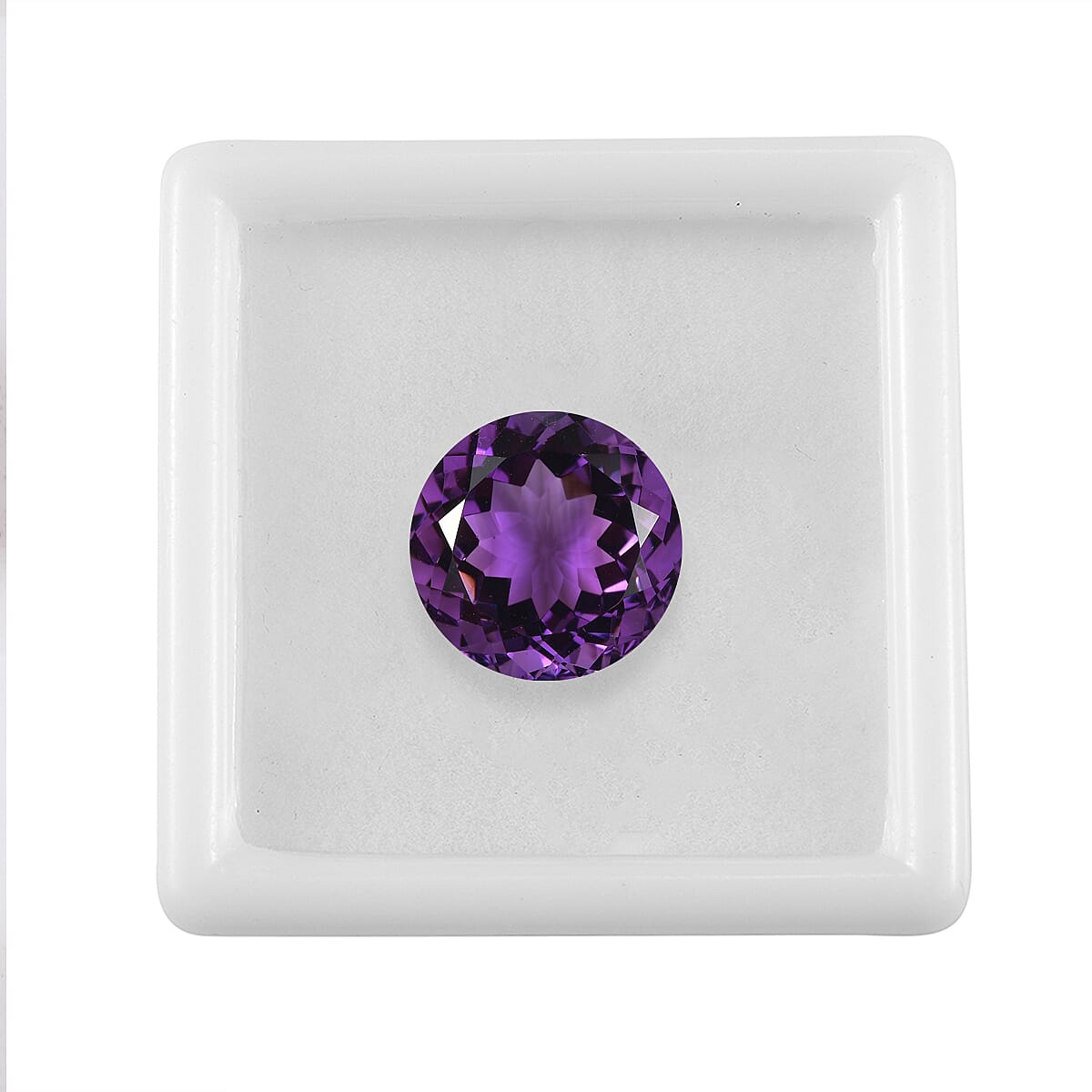 African Amethyst (Rnd 14 mm) 9.74 ctw