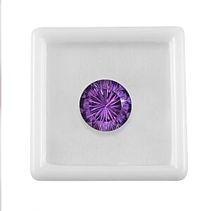 African Amethyst Carved (Rnd 14.25 mm) 9.90 ctw