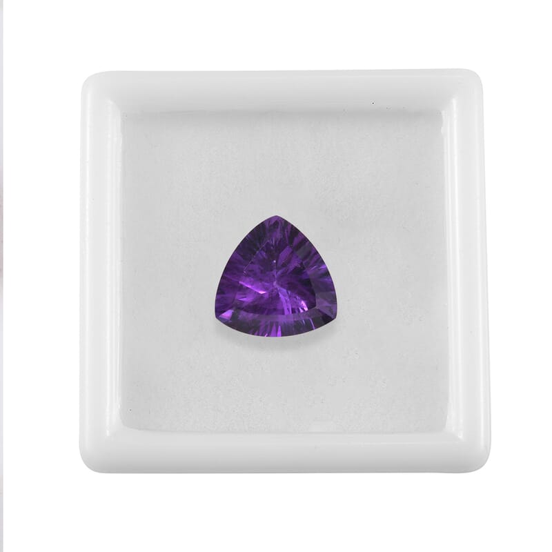 AA African Amethyst (Trl 12 mm) 5.18 ctw
